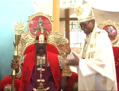 Crowning King Emma St. George Ekeh of Ubomiri